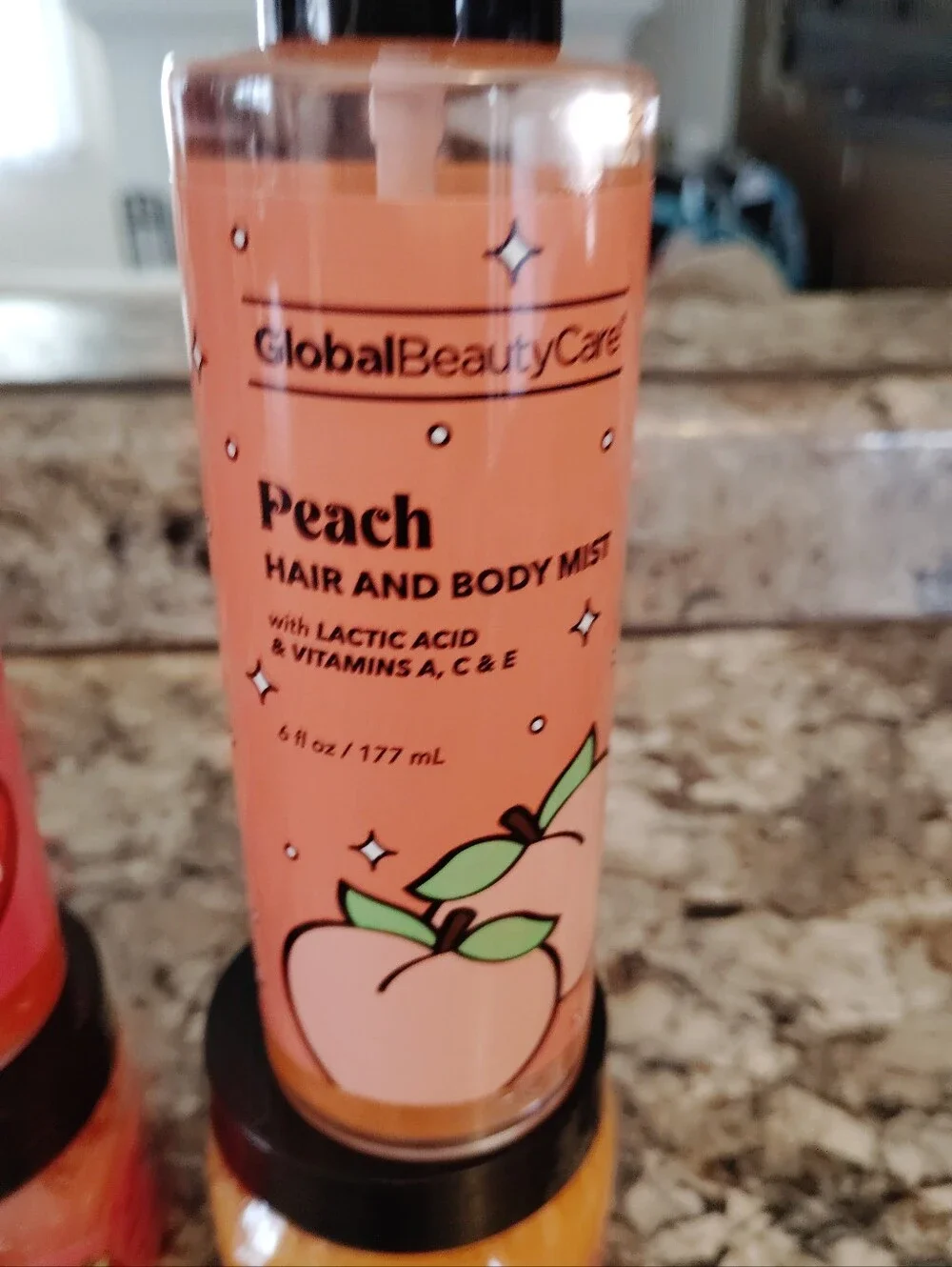 GlobalBeautyCare Strawberry Hair & Body Mist - Peach Hair And Body Mist &  Scrub
